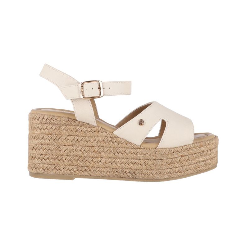 Sandalias Plataforma Mujer Bamers Beirut Beige-0