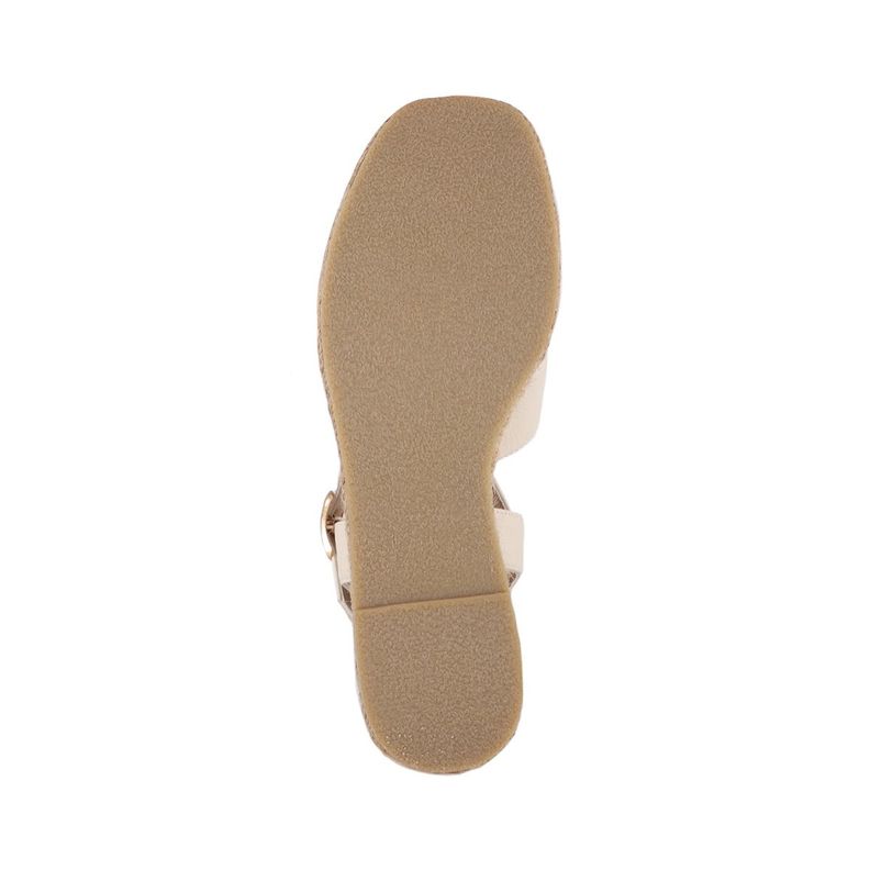 Sandalias Plataforma Mujer Bamers Beirut Beige-3