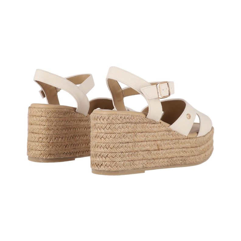 Sandalias Plataforma Mujer Bamers Beirut Beige-5
