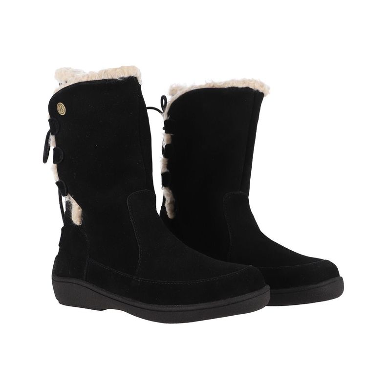 Bota Mujer Bamers Alpine Cuero Negro-4
