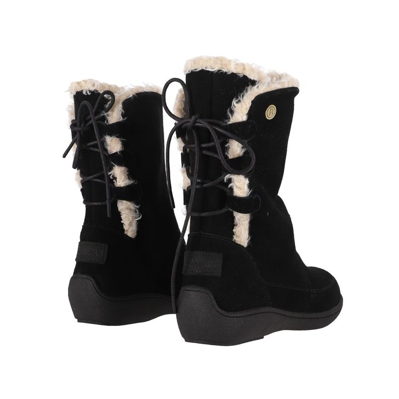Bota Mujer Bamers Alpine Cuero Negro-5