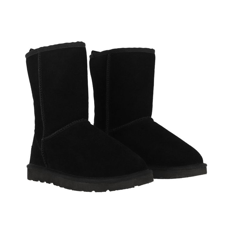 Bota Bamers Blast Classic Cuero Mujer Negro-2