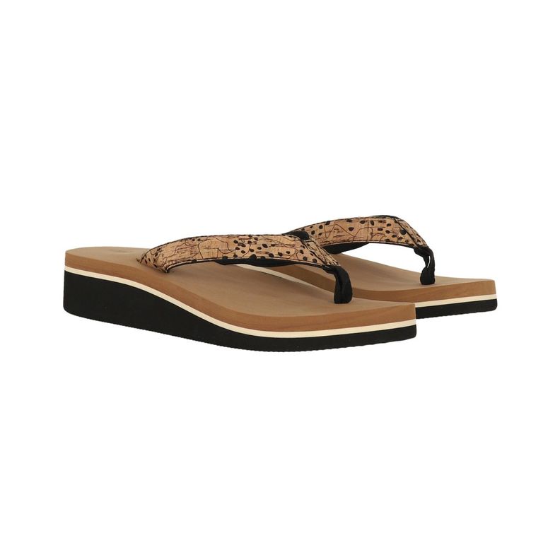 Sandalia Bamers Mujer Woodie Mid Negro-2