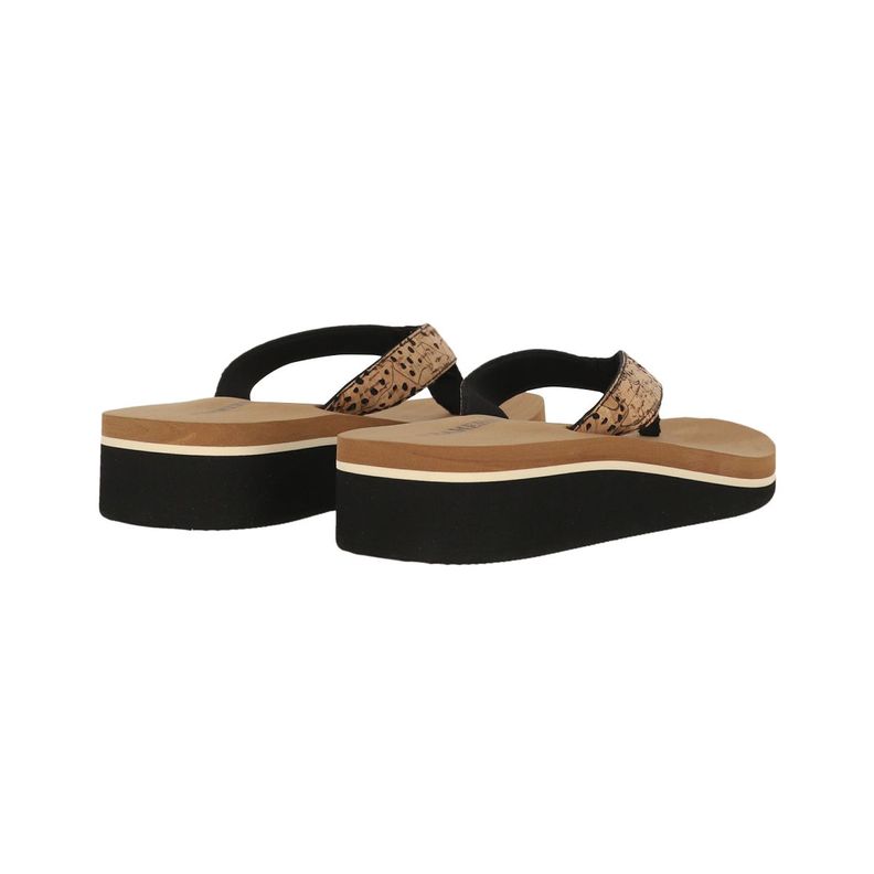 Sandalia Bamers Mujer Woodie Mid Negro-3