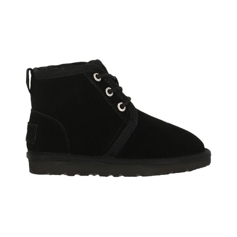 Bota Bamers Camper Cuero Niños Negro-0