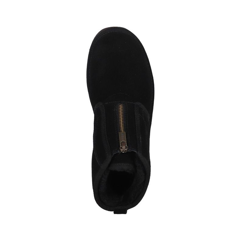 Bota Bamers Blast Zip Cuero Mujer Negro-2