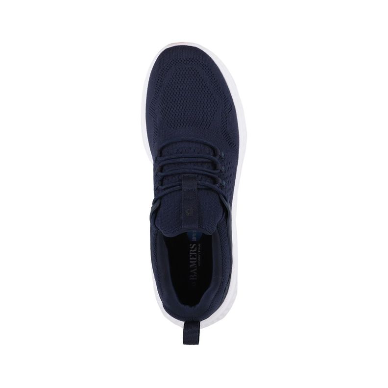 Zapatillas Plataforma Hombre Azul Bamers Positano-2