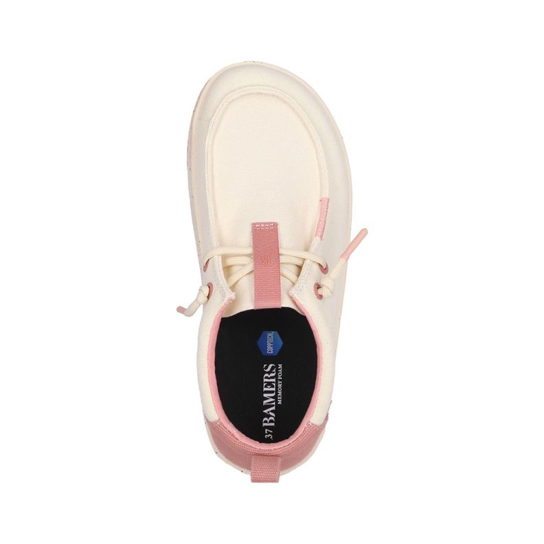 Mocasín Bamers Loli Mujer Crema-2