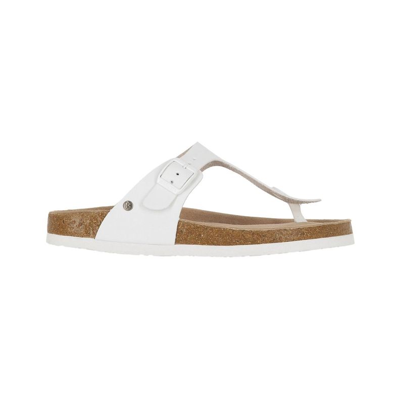Sandalia Bamers Kend Capri Mujer Blanco-0