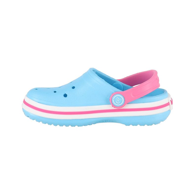 Zuecos Niños Celeste Bamers Airline-1