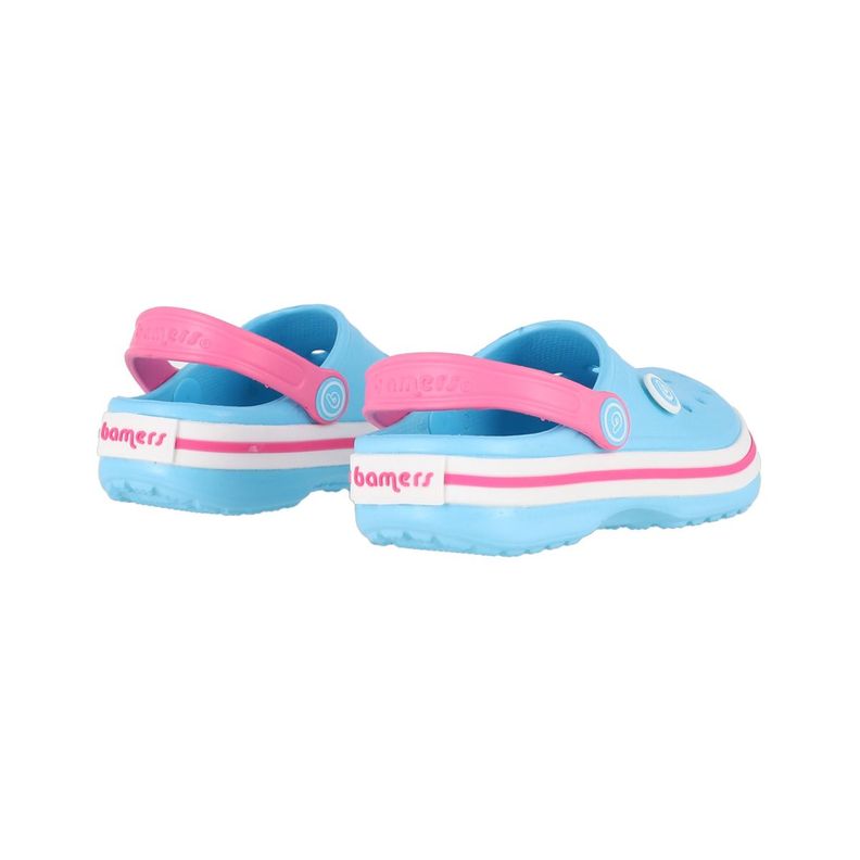 Zuecos Niños Celeste Bamers Airline-5