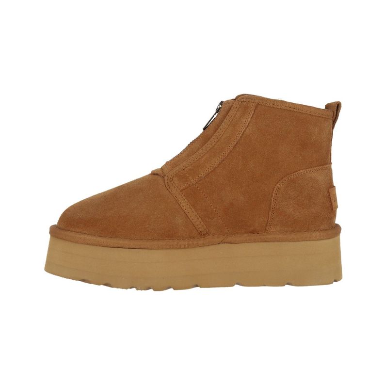 Bota Bamers Platform Blast Zip Cuero Mujer Carmel-1