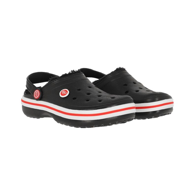 Zueco Bamers Refugio Line Niños Unisex Negro-2