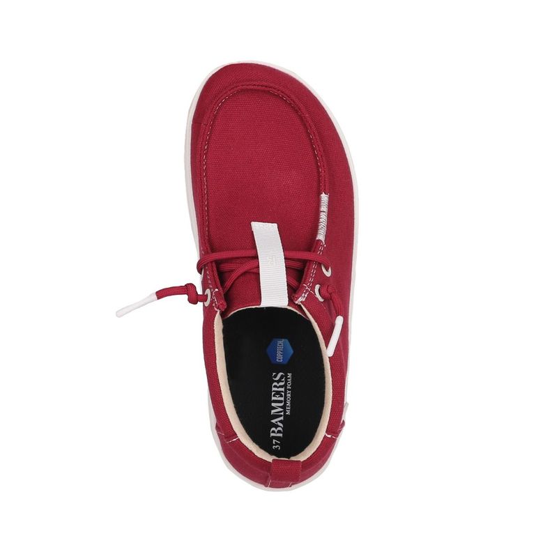 Mocasín Bamers Loli Mujer Burdeo-2