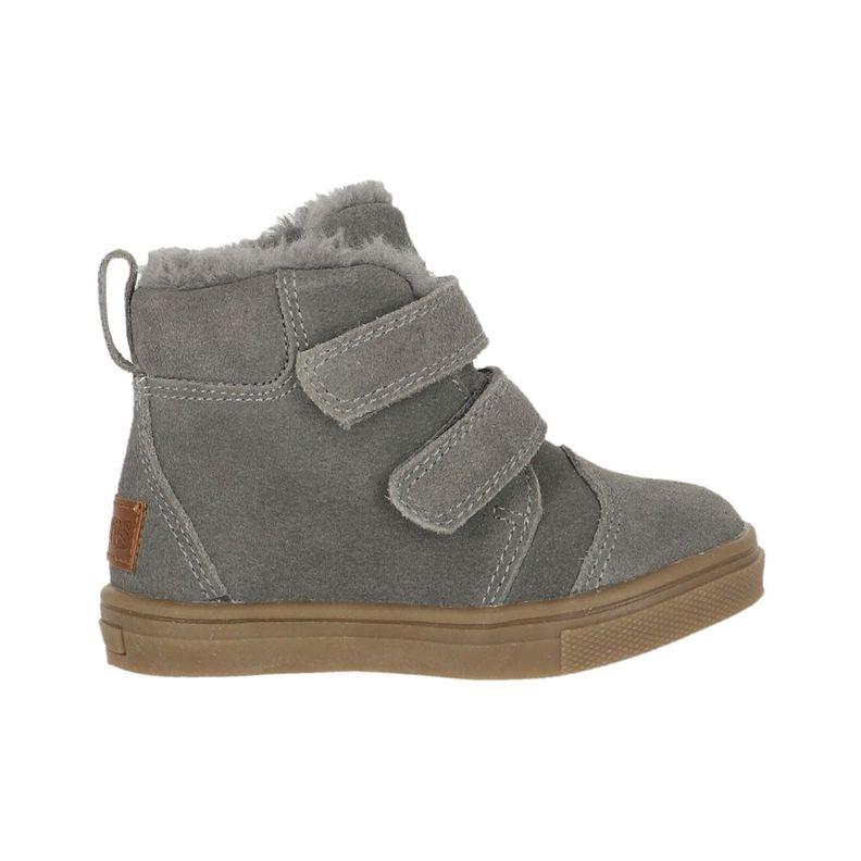 Bota Bamers Explorer Cuero Niño Gris-0