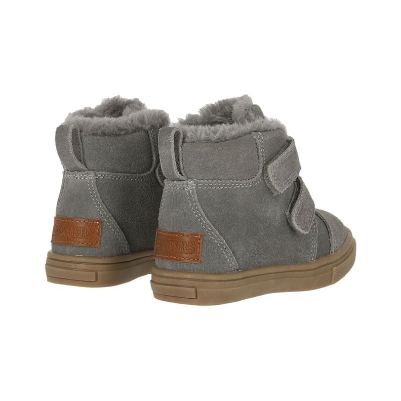 Bota Bamers Explorer Cuero Niño Gris-3