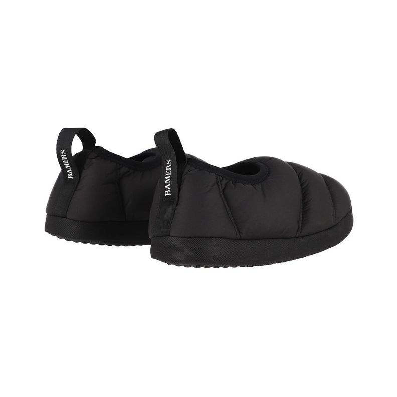 Pantuflas Mujer Bamers Padded Negro-5