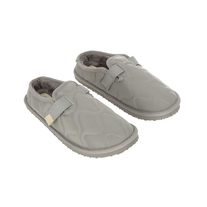 Pantufla Bamers Puffy x Depto 51 Mujer Gris-2