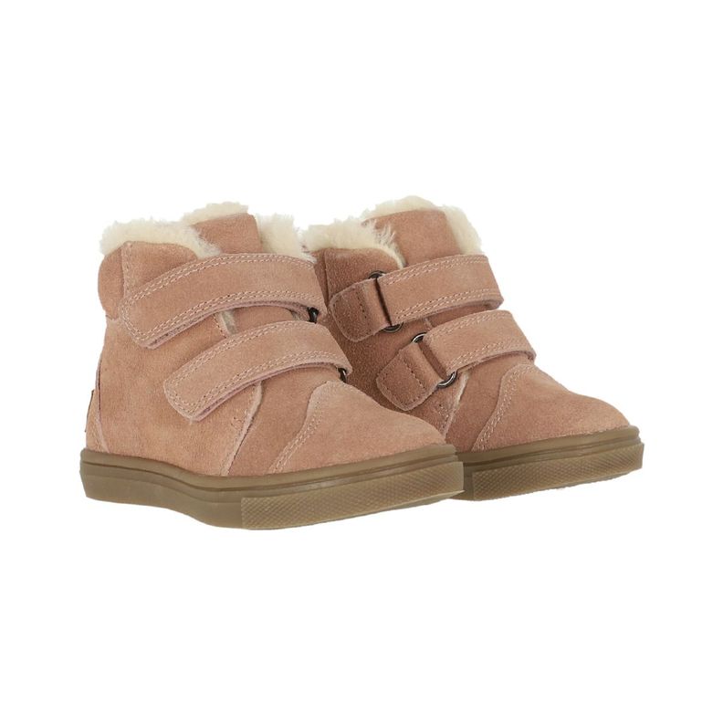 Bota Bamers Explorer Cuero Niña Rosa-2