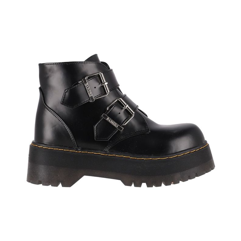 Botin Mujer Bamers Julieta Negro-0