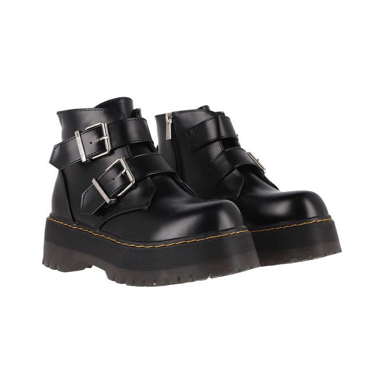 Botin Mujer Bamers Julieta Negro-4