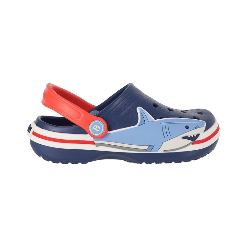 Zuecos Nino Airline Special Azul/Celeste/Blanco Bamers 25