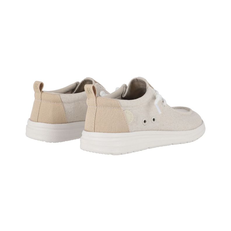 Zapatillas Mujer Beige Bamers Moscow-5