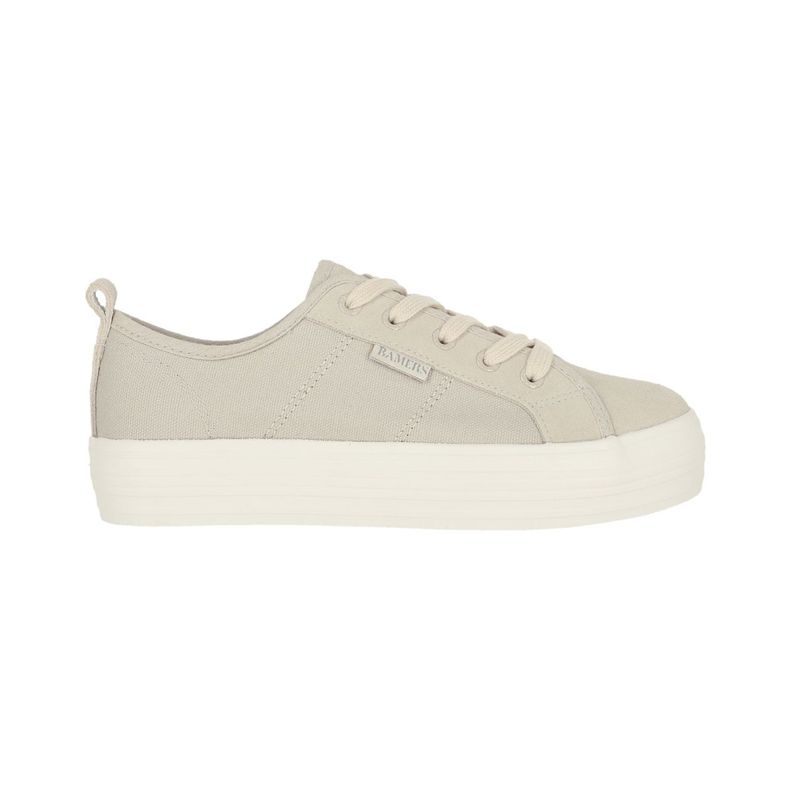 Zapatilla Bamers New Platform Mujer Gris-0