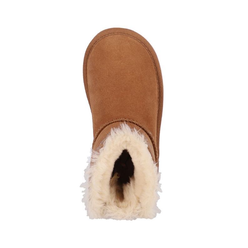 Bota Niño Bamers Blast Strap Cuero Café-3