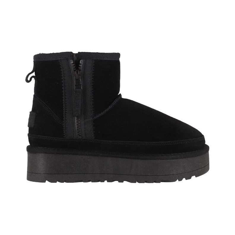 Botas Mujer Bamers Aspen Plataforma Negro-0