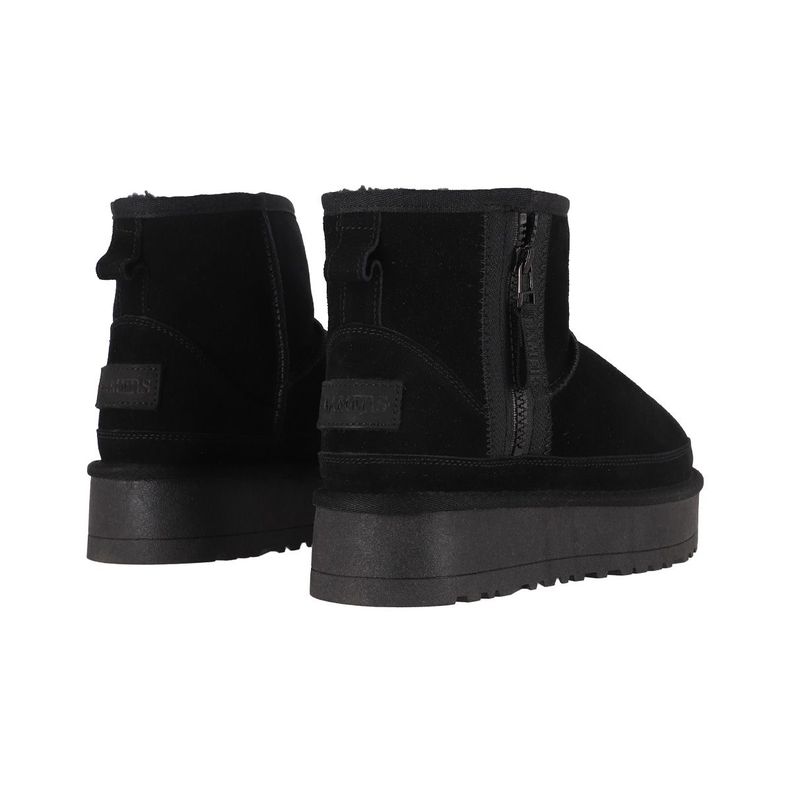Botas Mujer Bamers Aspen Plataforma Negro-5