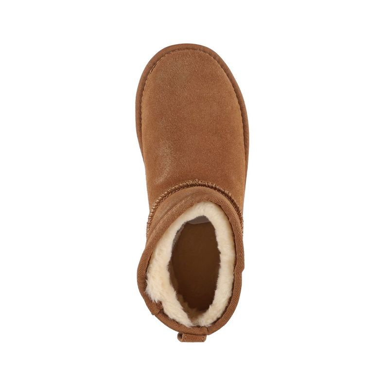 Botas Mujer Bamers Blast Mini Plataforma Cuero Caramelo-4