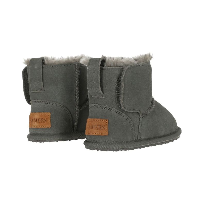 Botas Baby Gris Bamers Blast Cuero-5