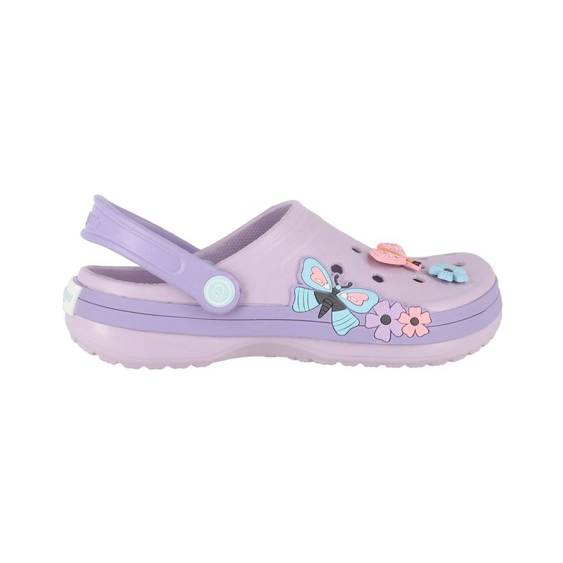 Zuecos Joven Bamers Airline Morado-0