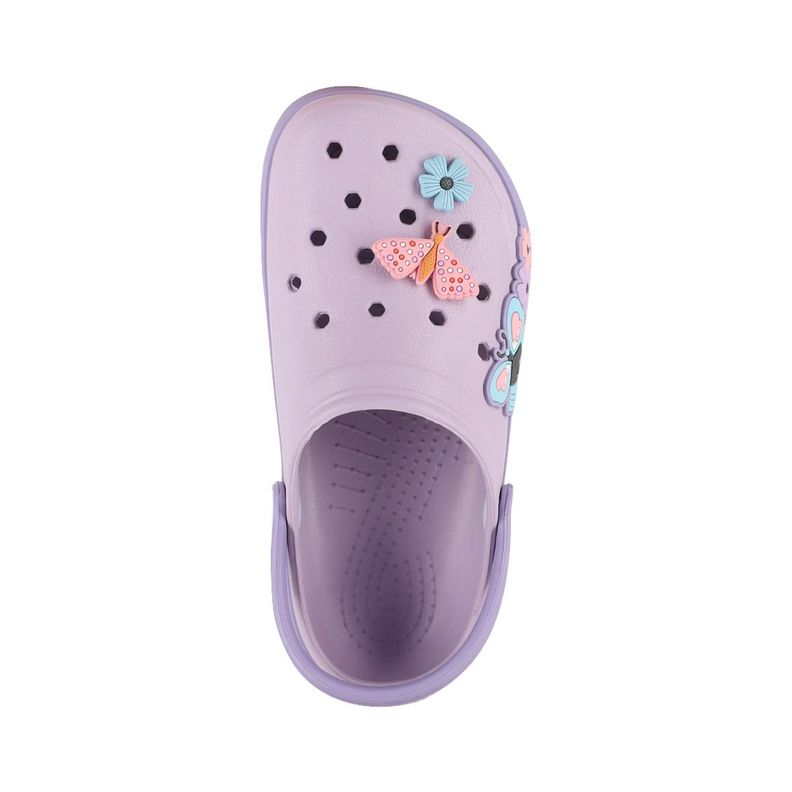 Zuecos Joven Bamers Airline Morado-2
