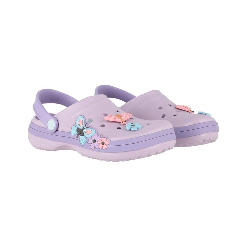 Zuecos Joven Bamers Airline Morado-4