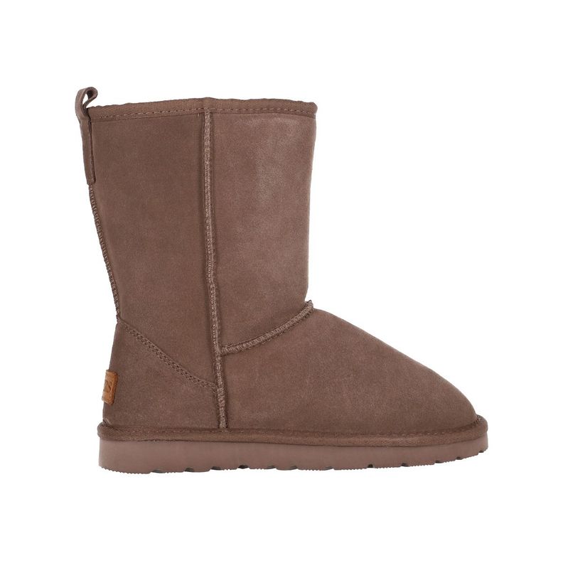 Bota Mujer Bamers Blast Classic Cuero Café-0