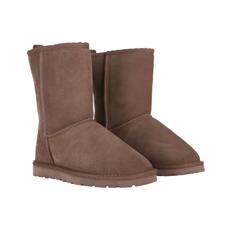 Bota Mujer Bamers Blast Classic Cuero Café-4