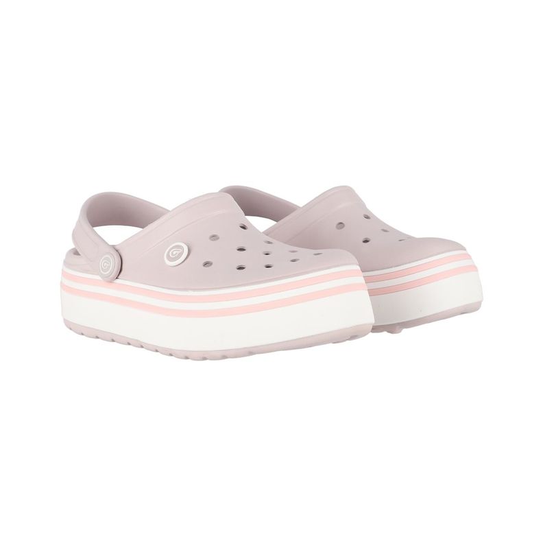 Zuecos Niños Bamers Airline High Gris-4