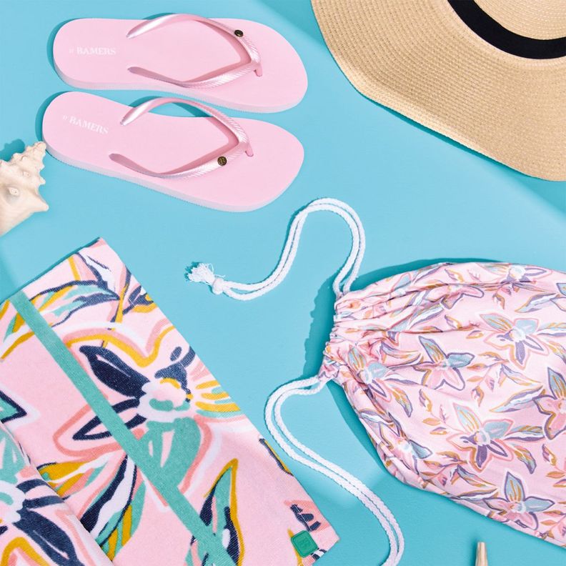 Pack de Playa Mujer Bamers Rosa-5