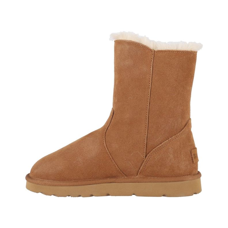Bota Mujer Bamers Blast Strap Cuero II Caramel-1