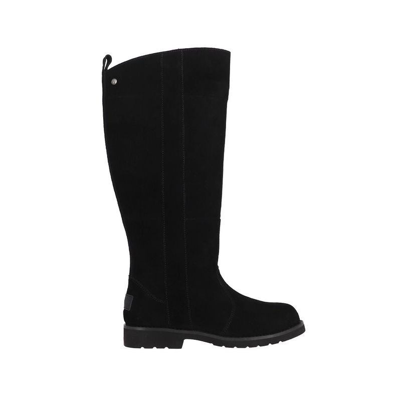 Bota Bamers Malaga High Cuero Mujer Negro-0