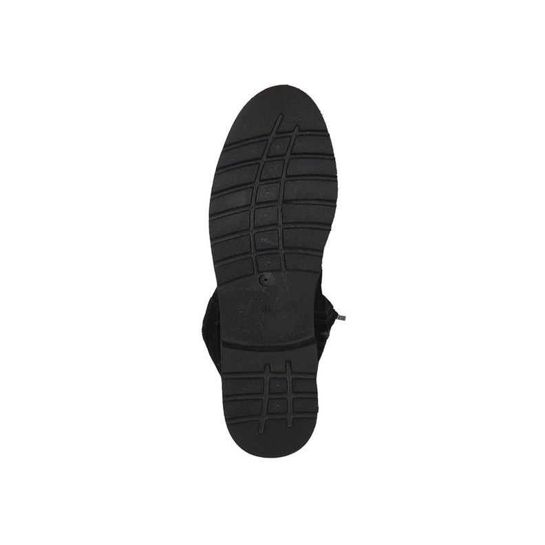 Bota Bamers Malaga High Cuero Mujer Negro-3