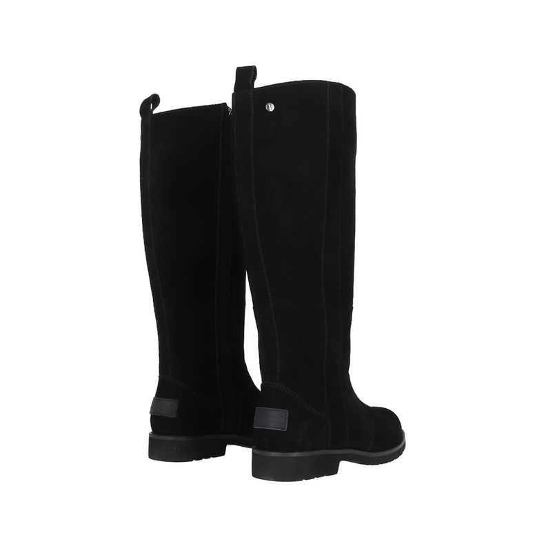 Bota Bamers Malaga High Cuero Mujer Negro-5