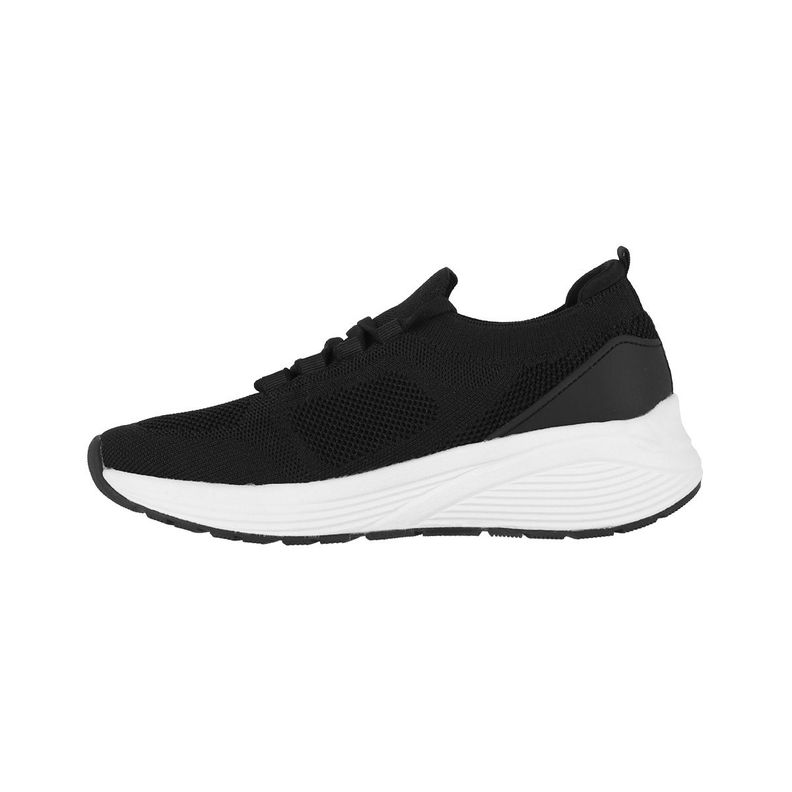 Zapatillas Plataforma Mujer Venice Negro Bamers-1