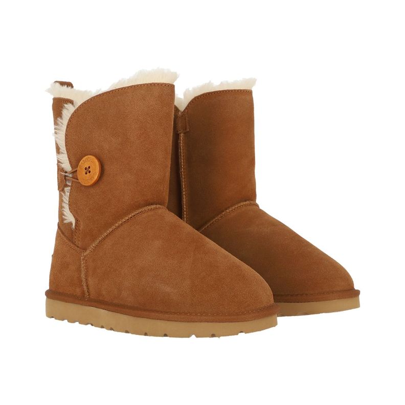 Bota Bamers Blast Button Mujer Café-2
