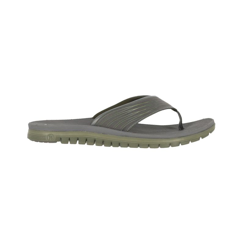 Sandalia Bamers Hawaiana Flip Flop Tech Hombre Gris-0