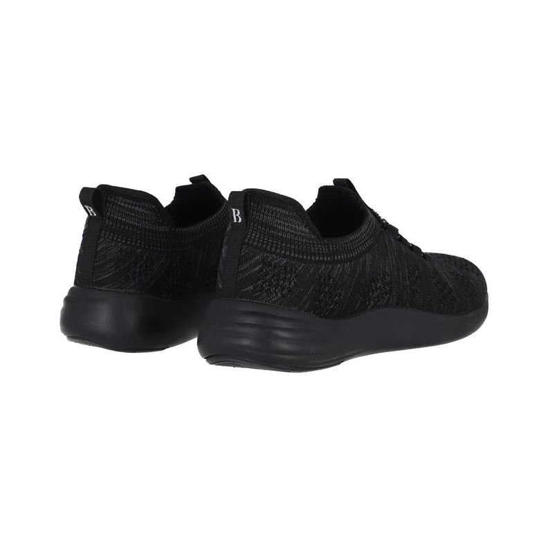 Zapatilla Mujer Harlem Negro Bamers-3