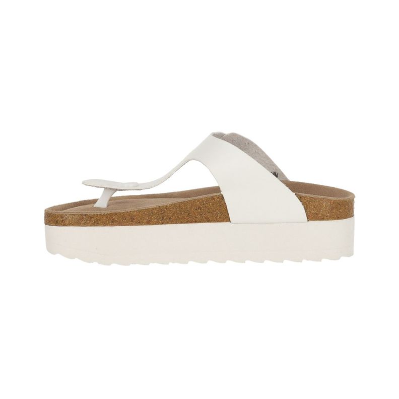 Sandalia Bamers Kend Capri High Mujer Blanco-1