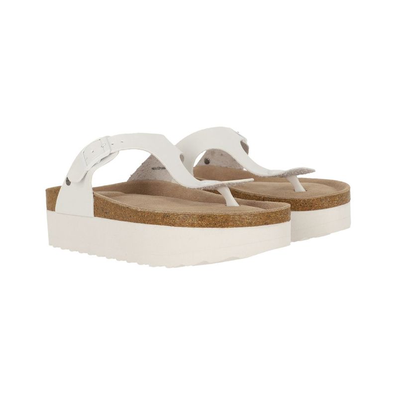 Sandalia Bamers Kend Capri High Mujer Blanco-2
